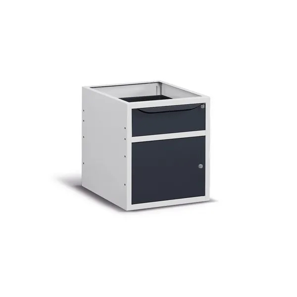 Armadio FAMI Porta parz 500x607x570 RAL7035+7016