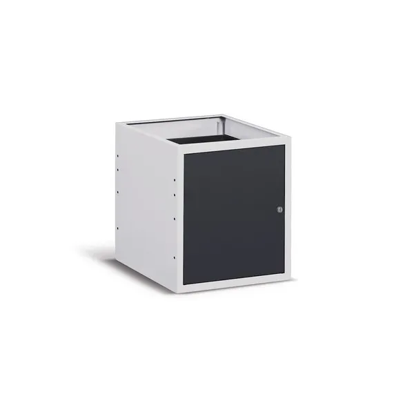 Armadio FAMI porta totale e piano RAL7035+7016