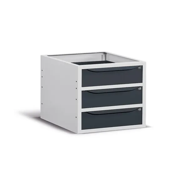 Armadio FAMI work h150 mm 629x607x570 RAL7035+7016