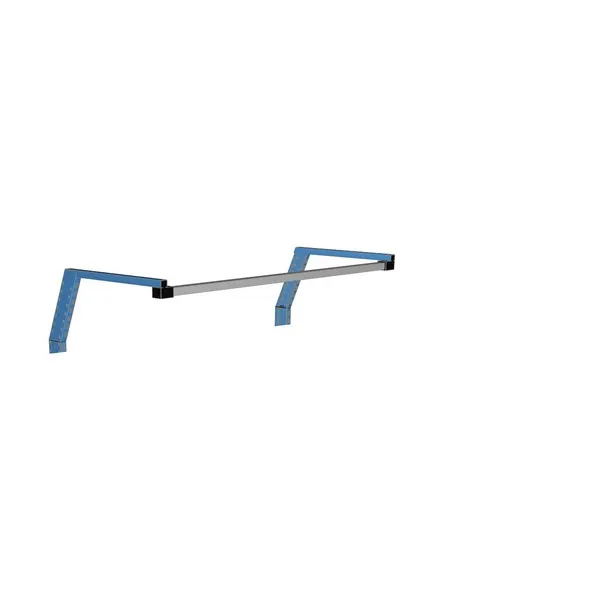 Kit FAMI 2 supporti inclinati 1500x685x307 RAL5012 Kit FAMI 2 supporti inclinati 1500x685x307 RAL5012