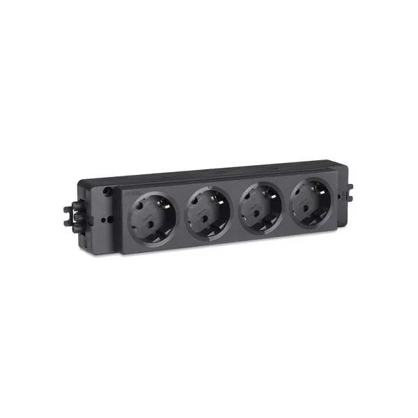 Multipresa FAMI svizzera a 4 scomparti 248x59x46