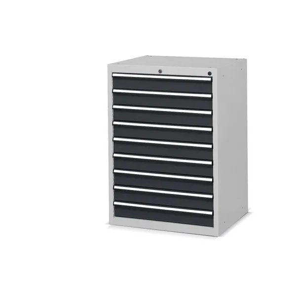 Armadio FAMI 9 cassetti 717x600x1000 RAL7035+7016
