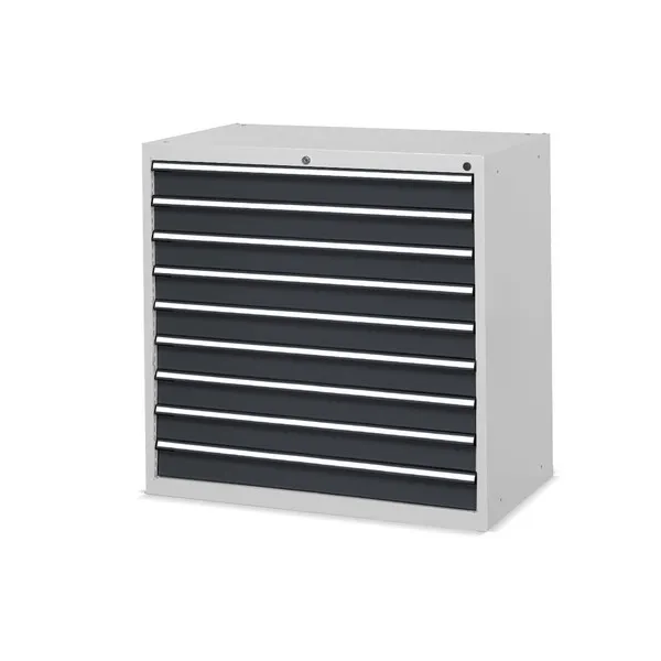 Armadio FAMI 9 cassetti 54x27 RAL7035+7016