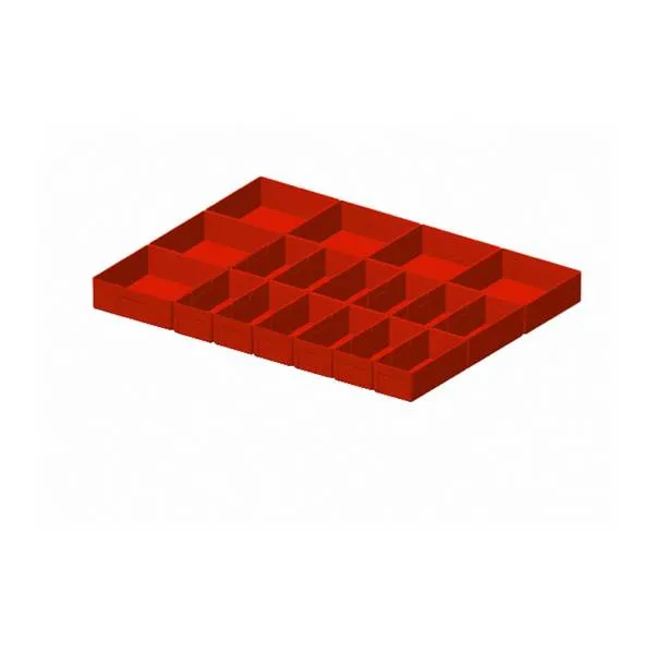 Set Materiale per Cassetti Altezza Frontale 50 mm Set Materiale per Cassetti Altezza Frontale 50 mm