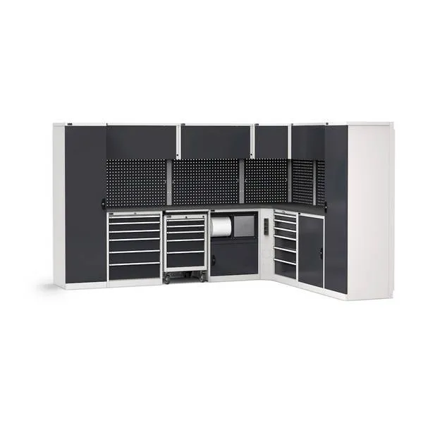 Combinazione di arredo angolare GARAGE087