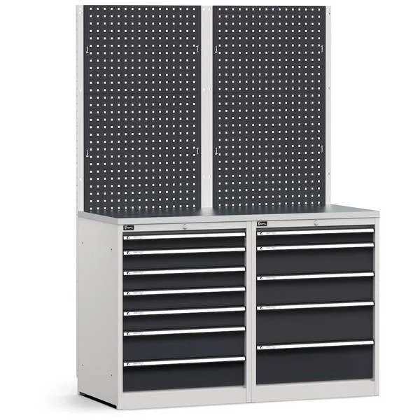 Composizione con parete per officina GARAGE098