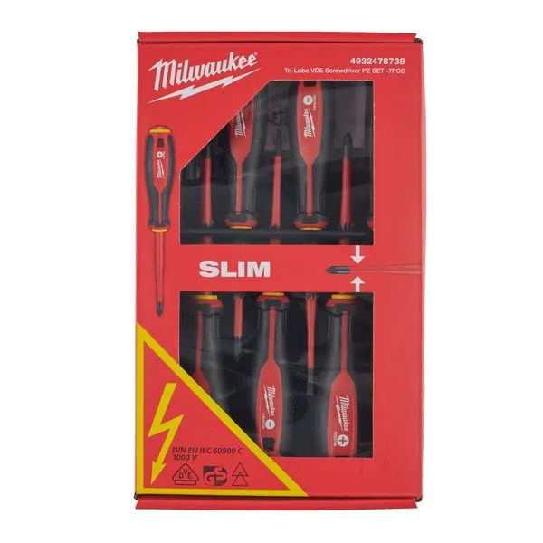 Set Giraviti isolati PZ 1000V 7 pz