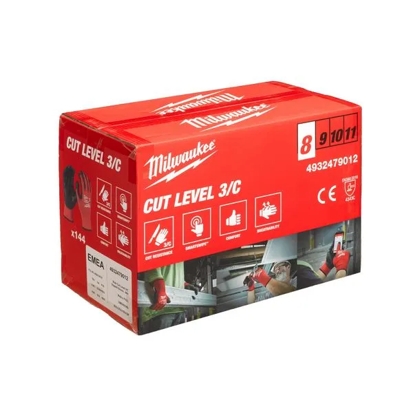 Guanti antitagl.cat.3/C M/8-144pz Guanti antitagl.cat.3/C M/8-144pz
