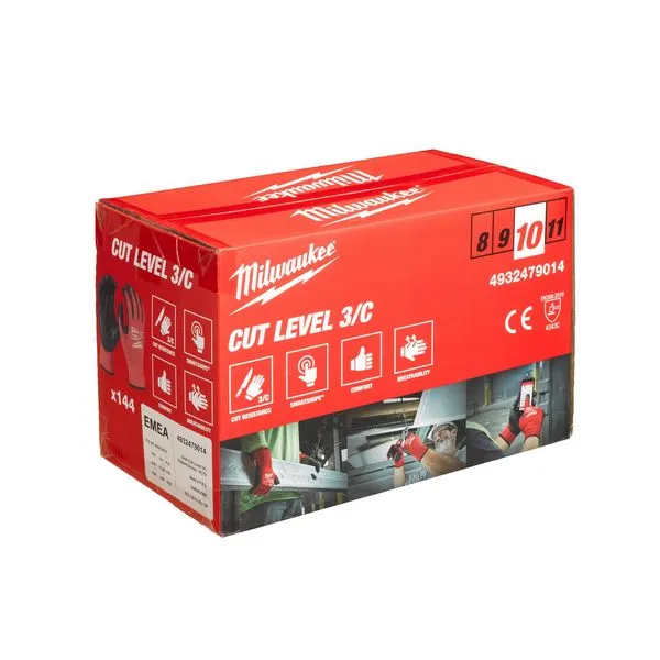 Guanti antitagl.cat.3/C XL/10-144pz Guanti antitagl.cat.3/C XL/10-144pz