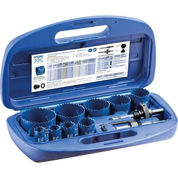 Set seghe a tazza HSS x elettricisti LS-SO 13 E-2