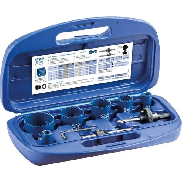 Set di seghe a tazza HSS per idraulici LS-SO 9 I