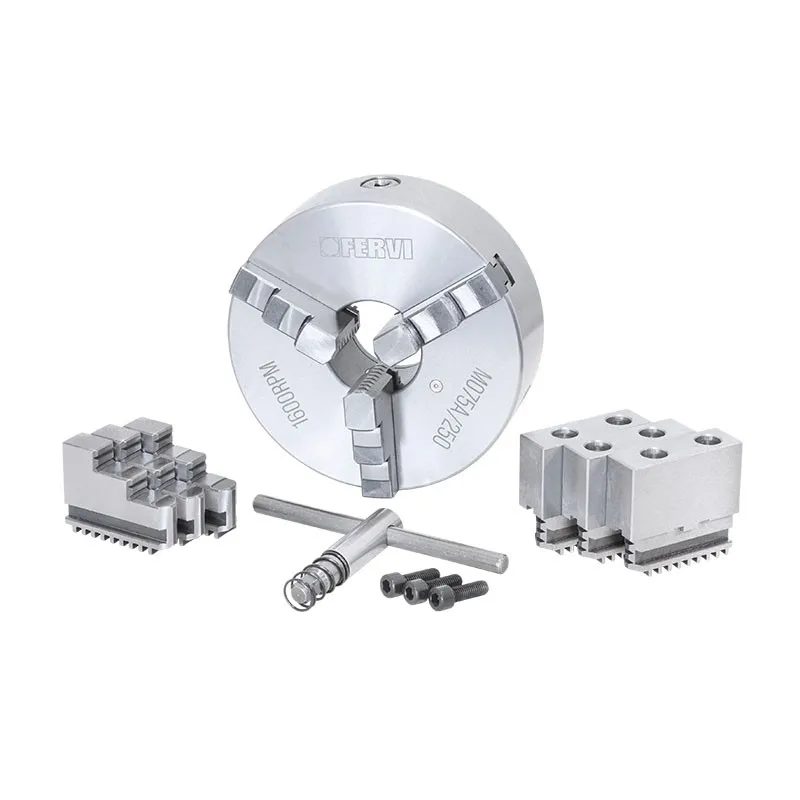 Mandrino autocentrante prec 3+3+3 griffe M075A/250