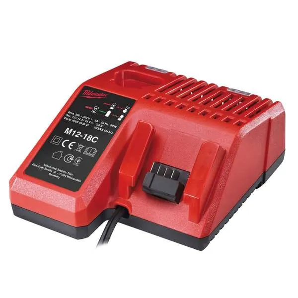 Caricabatterie Milwaukee M12-18 C