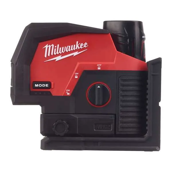 Laser Verde a tre linee Milwaukee M12 CLLP-301C Laser Verde a tre linee Milwaukee M12 CLLP-301C