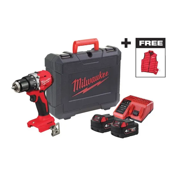 Kit trapano a percussione M18 BLPDRCMC-402C