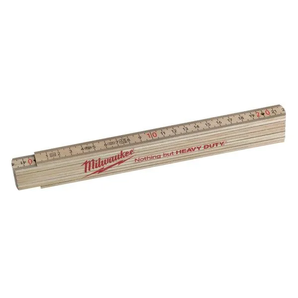 Doppio metro pieghevole LEGNO SOTTILE 2M