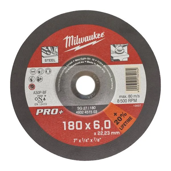 Mole da sbavo SG27P 180x6 mm - PRO+ Mole da sbavo SG27P 180x6 mm - PRO+