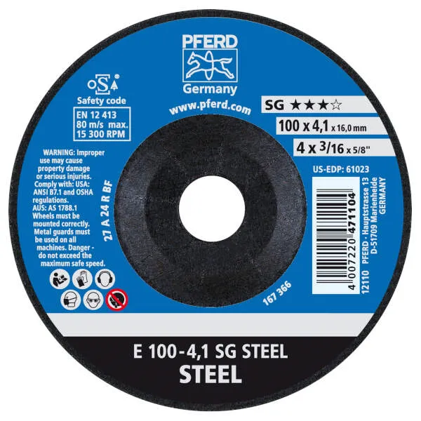 Mole da sbavo E 100-4,1 SG STEEL/16,0 Mole da sbavo E 100-4,1 SG STEEL/16,0