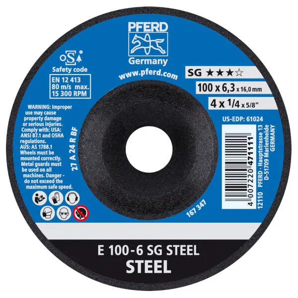 Mole da sbavo E 100-6 SG STEEL/16,0 Mole da sbavo E 100-6 SG STEEL/16,0