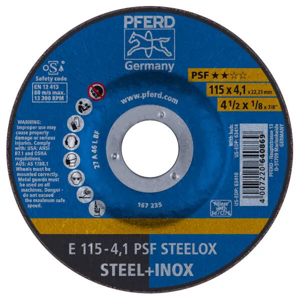 Mole da sbavo E 115-4,1 PSF STEELOX
