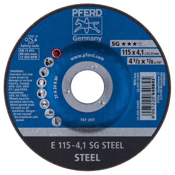 Mole da sbavo E 115-4,1 SG STEEL Mole da sbavo E 115-4,1 SG STEEL