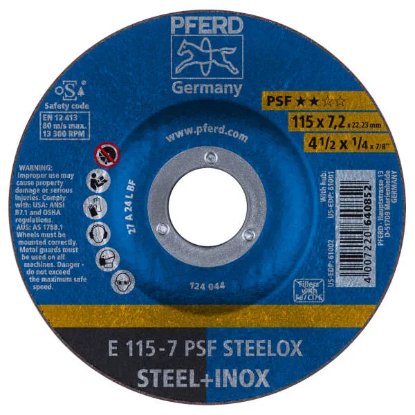Mole da sbavo E 115-7 PSF STEELOX