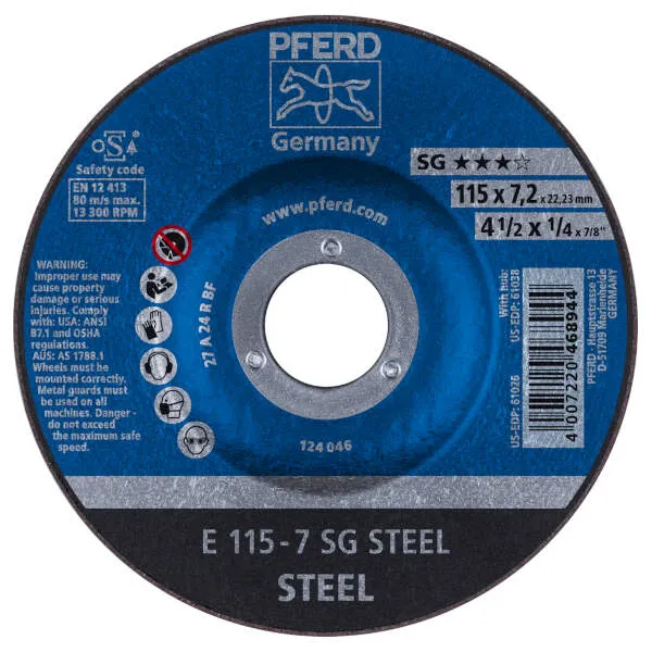 Mole da sbavo E 115-7 SG STEEL Mole da sbavo E 115-7 SG STEEL