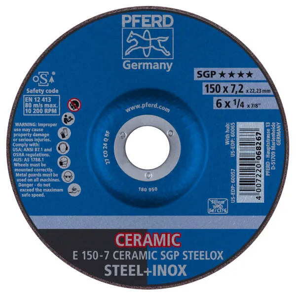 Mole da sbavo E 150-7 CERAMIC SGP STEELOX