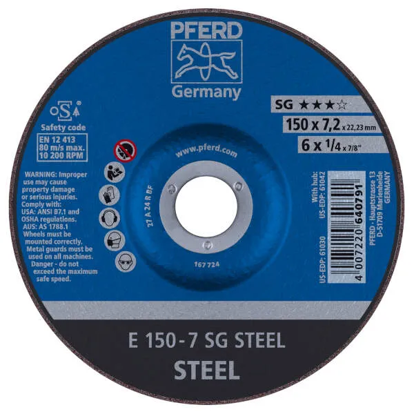 Mole da sbavo E 150-7 SG STEEL Mole da sbavo E 150-7 SG STEEL