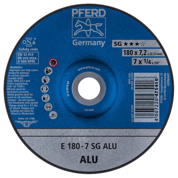Mole da sbavo E 180-7 SG ALU Mole da sbavo E 180-7 SG ALU