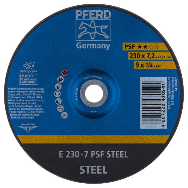 Mole da sbavo E 230-7 PSF STEEL