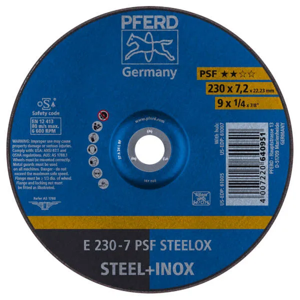 Mole da sbavo E 230-7 PSF STEELOX