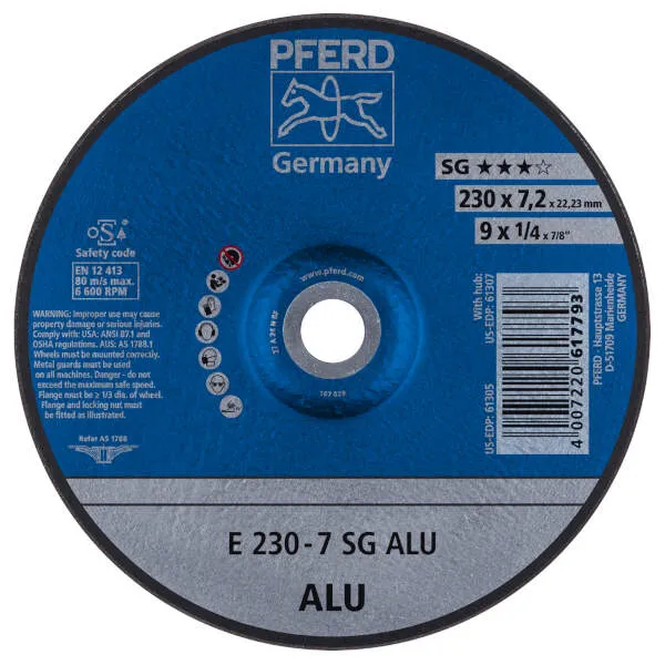 Mole da sbavo E 230-7 SG ALU