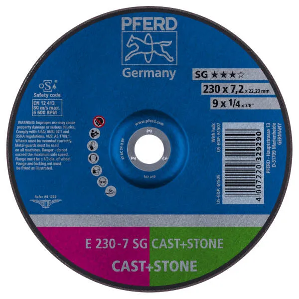 Mole da sbavo E 230-7 SG CAST+STONE Mole da sbavo E 230-7 SG CAST+STONE