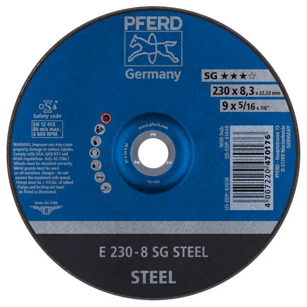 Mole da sbavo E 230-8 SG STEEL