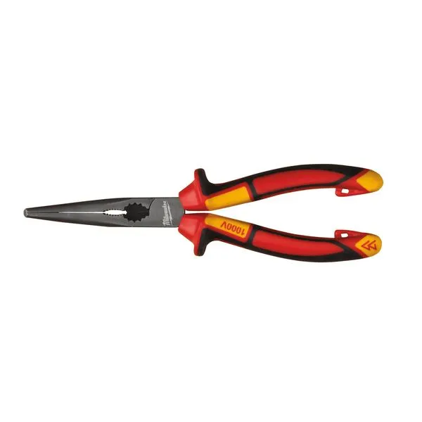 Pinza becchi mezzotondi piegati 1000V 205mm