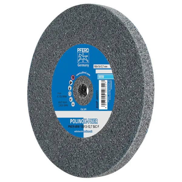 Ruote abrasive compatte PNER-MW 15013-12,7 SiC F