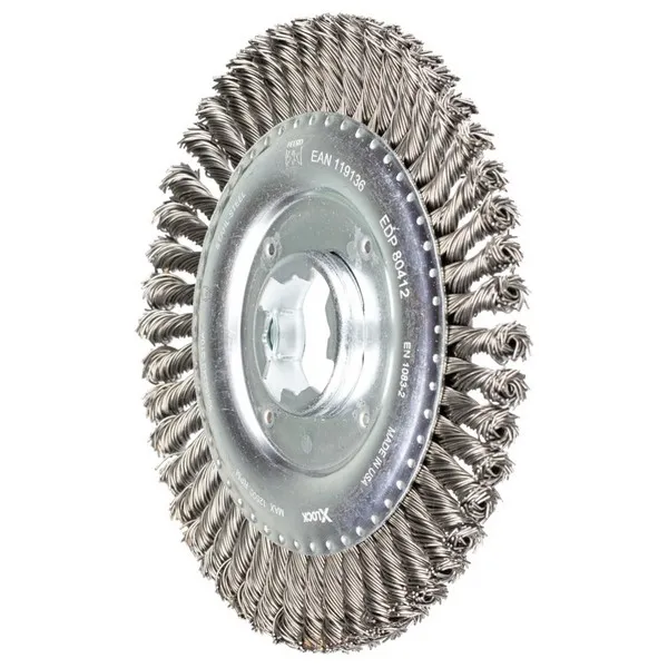 Spazzola PIPE RBG  125x6 22,2 X-LOCK ST 0,50 BL.