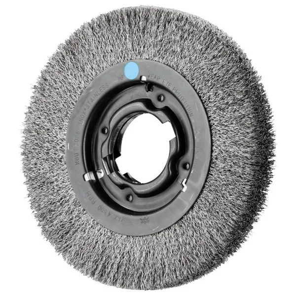 Spazzola a disco PFERD RBU 200x25 INOX  0,30 BL.