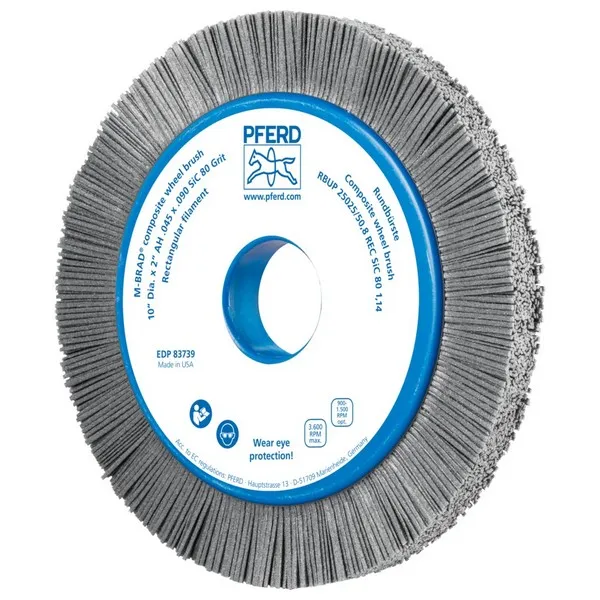 Spazzola a disco RBUP 25025/50,8 REC 80 1,14