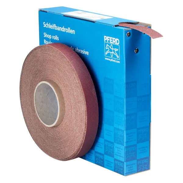 Rotolo abrasivo in tela SBR 25 A 100 Rotolo abrasivo in tela SBR 25 A 100