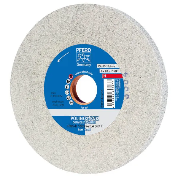 Ruota abrasiva compatta PNK-H 15013-25,4 SiC F