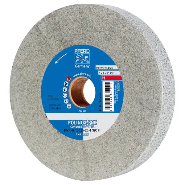 Ruota abrasiva compatta PNK-H 15025-25,4 SiC F