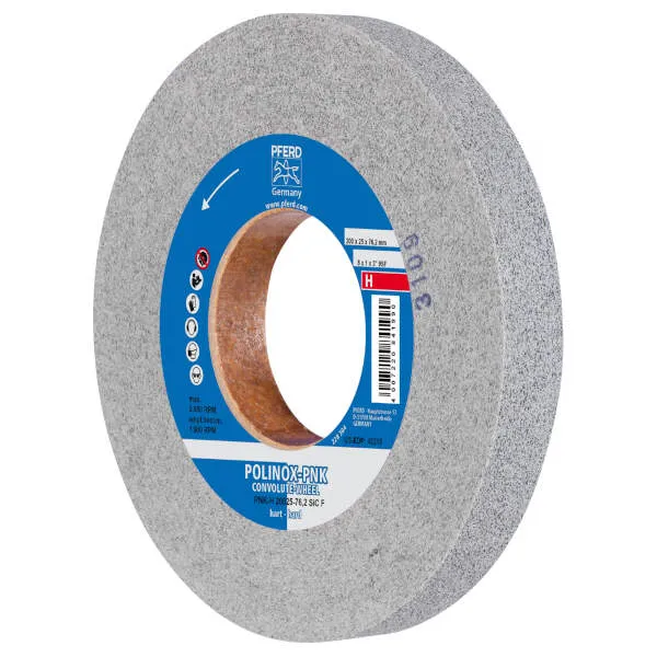 Ruota abrasiva compatta PNK-H 20025-76,2 SiC F
