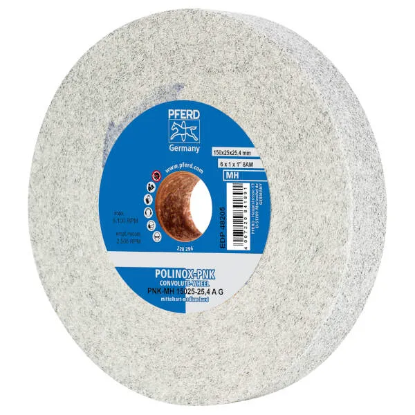Ruota abrasiva compatta PNK-MH 15025-25,4 A G