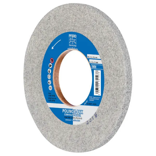Ruota abrasiva compatta PNK-MH 20013-76,2 A G