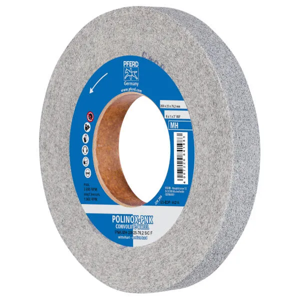 Ruota abrasiva compatta PNK-MH 20025-76,2 SiC F