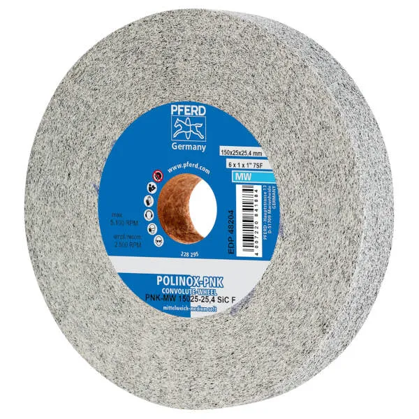 Ruota abrasiva compatta PNK-MW 15025-25,4 SiC F