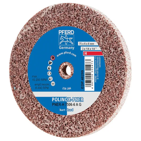 Ruote abrasive compatte PNER-H 7506-6 A G