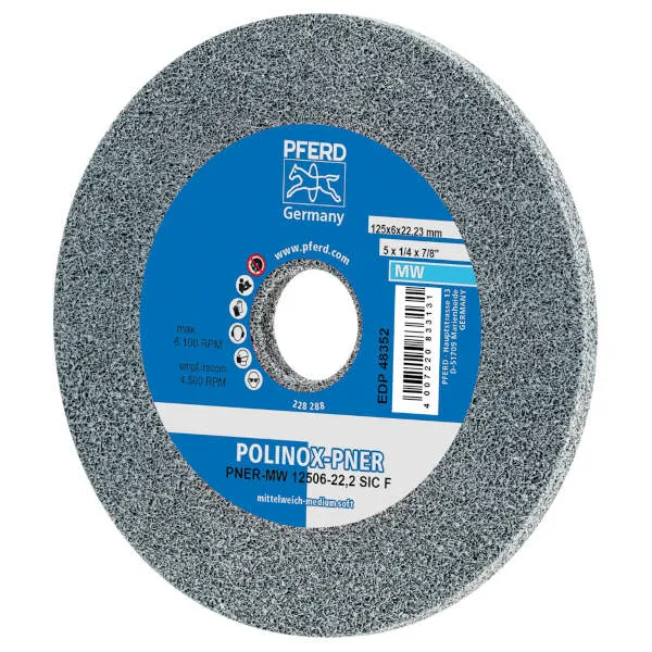 Ruote abrasive compatte PNER-MW 12506-22,2 SiC F